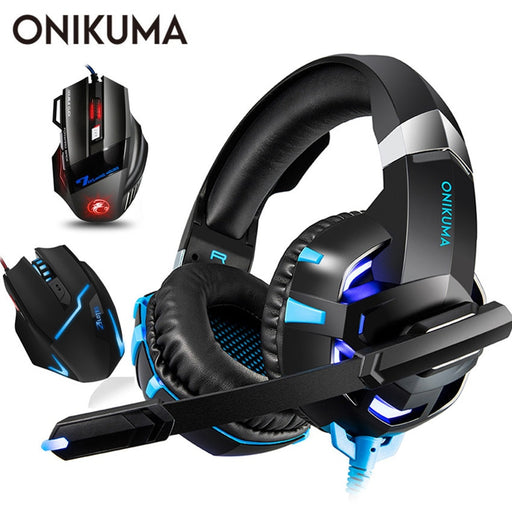 ONIKUMA Casque PS4 Gaming Headphones