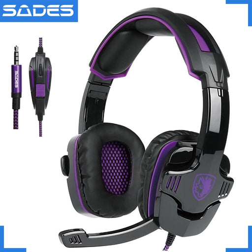 SADES SA-930 Professional PS4 Headset 3.5mm Gaming Headphones