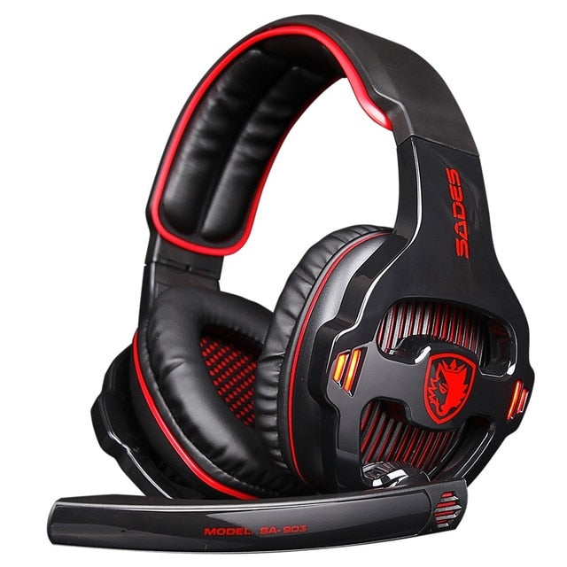 SADES SA-903 High-Performance 7.1 USB PC Headset