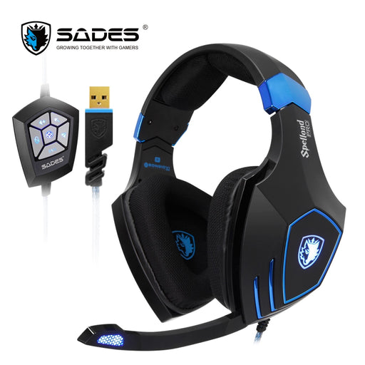 SADES Spellond Pro Bongiovi Acoustics Gaming Headset