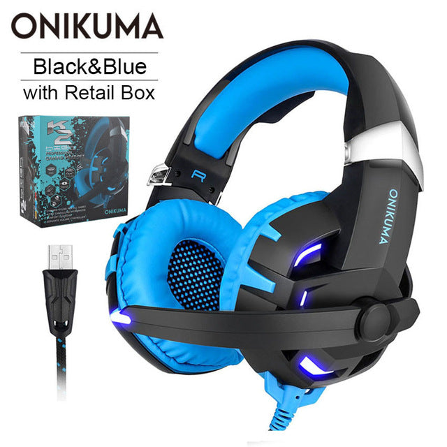 ONIKUMA K2 7.1 Surround Sound USB Gaming Headset