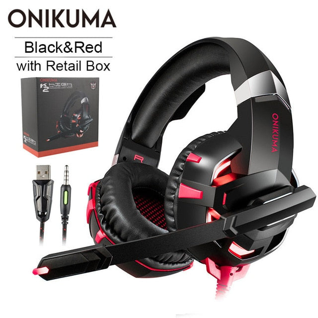 ONIKUMA K2 7.1 Surround Sound USB Gaming Headset