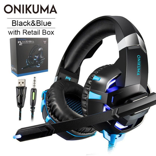 ONIKUMA K2 7.1 Surround Sound USB Gaming Headset