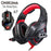 ONIKUMA PS4 Headset Casque PC Gamer Bass Gaming Headphones