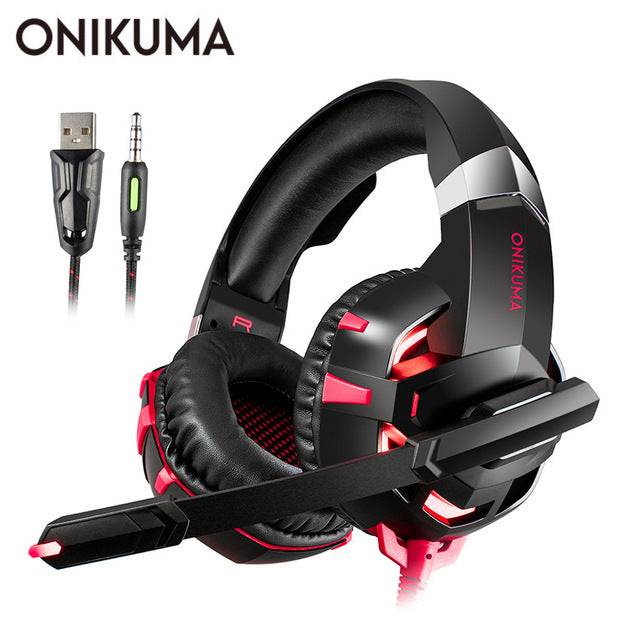 ONIKUMA Casque PS4 Gaming Headphones