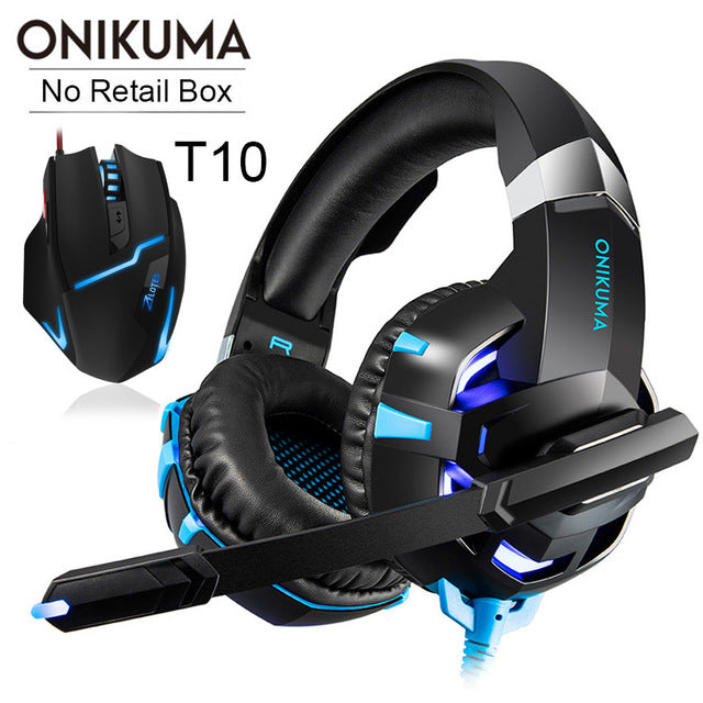 ONIKUMA Casque PS4 Gaming Headphones
