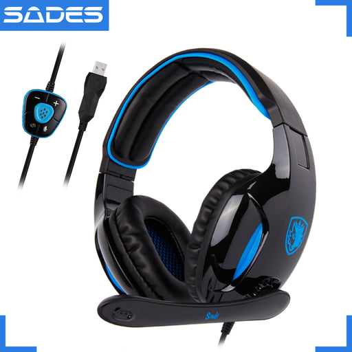 SADES SNUK Professional Headphones Virtual 7.1
